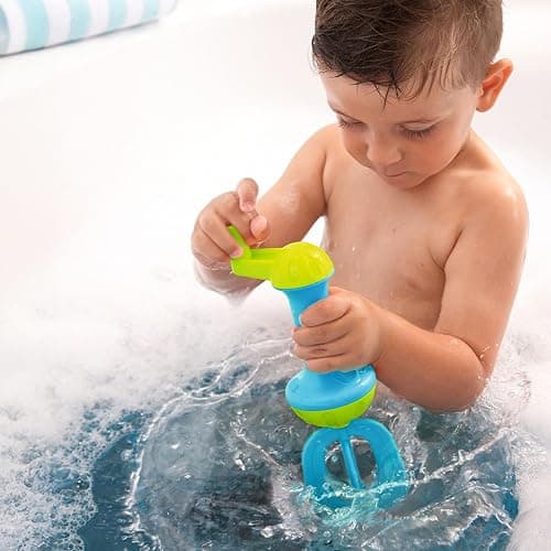 HABA Kids Bubble Bath Whisk 2 Pack - Bath Toys for Sensory Play, Motor Skill Development, Water Play and Bath Time Fun thumbnail 3