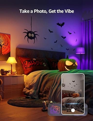 Lepro AI Smart Bulb B22, Music Sync Bayonet WiFi Bulb, Colors Changing Light Bulb Works with Alexa & Google Assistant, 806lm, App & Voice Control, Personalized AI Lighting Designer thumbnail 7