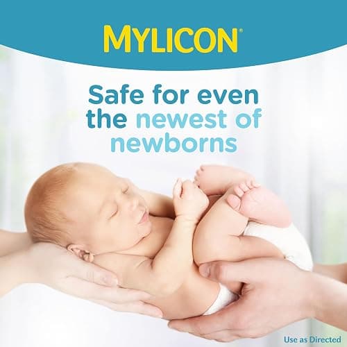 Mylicon Gas Relief Drops for Infants and Babies, Dye Free Formula, 0.5 Fluid Ounce thumbnail 5