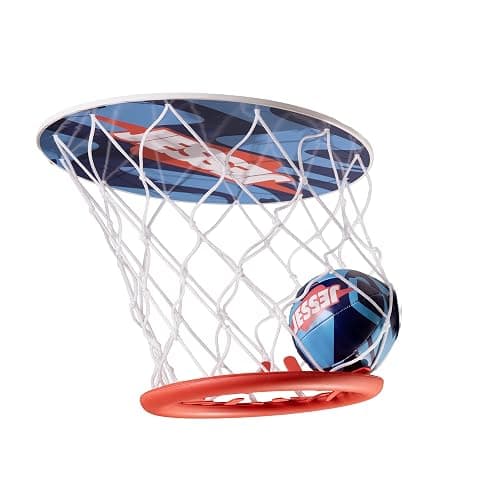 Jesser Basketball Hoop with Balls | Fun Indoor Game for All Ages 6+, Gift for Kids, Children, Teens & Families, Bedroom & Playroom | Toy for Boys & Girls (Ceiling Hoop or Over The Door) - Image 1
