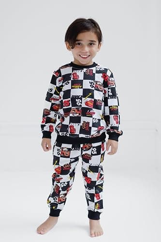 Disney French Terry Sweatshirt and Jogger Pants Outfit Set Toddler to Big Kid Sizes (2T - 10-12) thumbnail 2