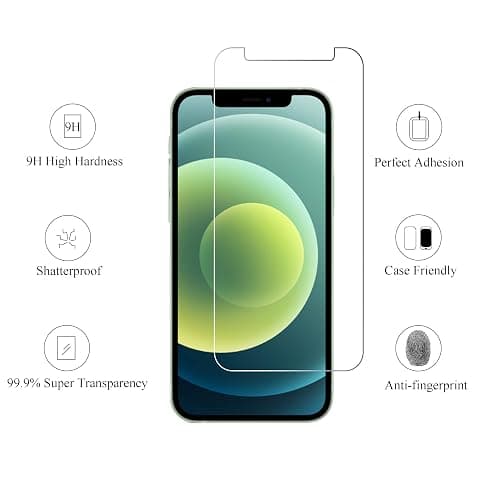 Ailun Screen Protector for iPhone 12 / iPhone 12 Pro 2020 6.1 Inch 3 Pack Case Friendly Tempered Glass thumbnail 2