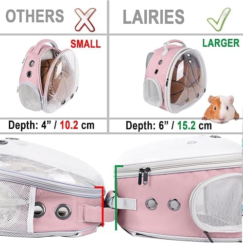 Portable Rabbit Backpack Carrier Space thumbnail 2