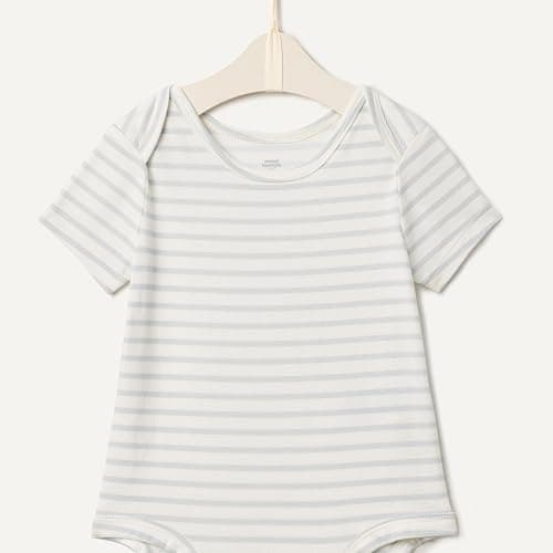 Amazon Essentials x Sofia Grainge Unisex Babies' Short Sleeve Crewneck Bodysuit thumbnail 4