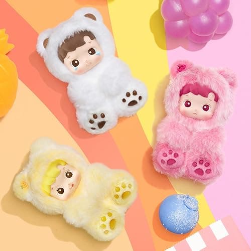 POP MART HACIPUPU Gummy Bear Series-Vinyl Plush Pendant Blind Box, Random Design Action Figures Collectible Toys Decorations, Holiday Birthday Gifts for Girls and Boys, Single Box thumbnail 7