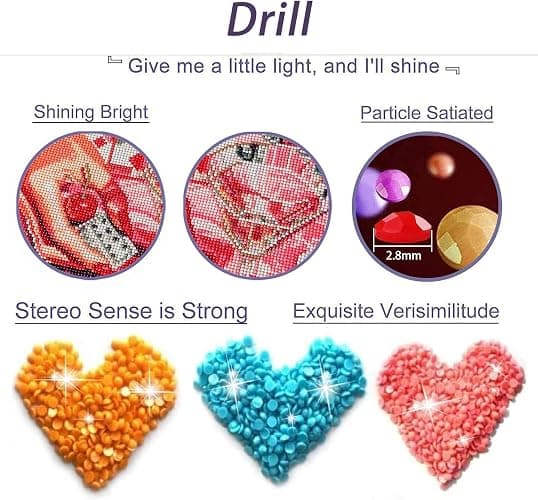 Monet Cute Diamond Art Kits for Adults Diamond Painting Kit for Beginner | Vintage Landscape 5D Funny DIY Diamond Dots Full Drill Crafts for Gem Art Dot Art for Adults Home Wall Decor for Teens12x16in thumbnail 7