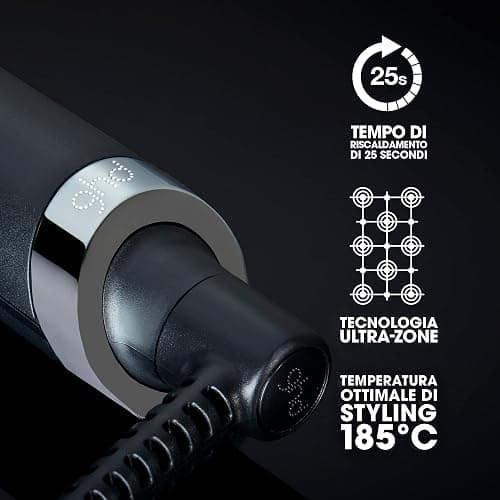 ghd Curve Arricciacapelli Professionale in Nero - Per Ricci e Onde Duraturi e Dall'Aspetto Sano - Adatto a Tutti i Tipi di Capelli (Presa EU) thumbnail 3