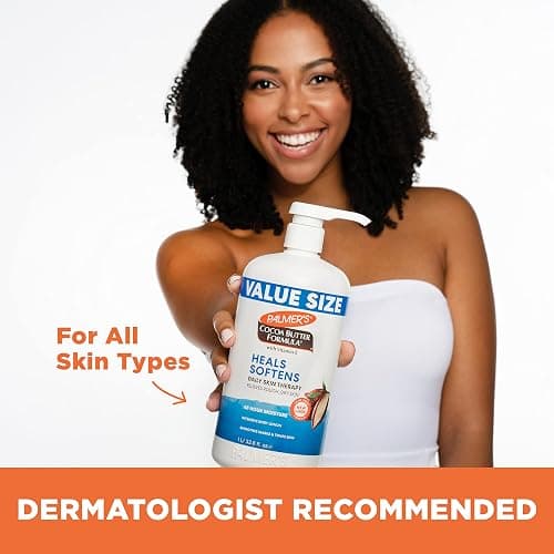 Palmer's Cocoa Butter Formula Daily Skin Therapy Body Lotion, Pump Bottle, 33.8 Ounces (Pack of 2) thumbnail 9