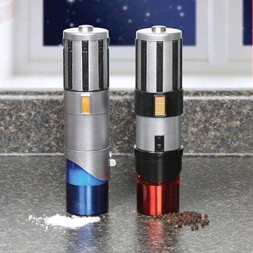 Star Wars Lightsaber Electric Salt and Pepper Mill Grinder (Pack of 2) thumbnail 6