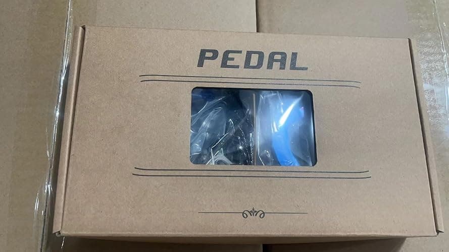 Mountain Bike Pedals,3 Bearings Bike Pedals Platform Bicycle Flat Pedals 9/16" Pedals Black MTB Pedals Metal Bike Pedals thumbnail 8