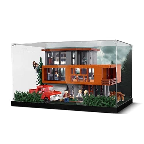 Acrylic Display Case for Lego Twilight The Cullen House (ONLY Box, NOT Model) Clear Dustproof Display Box Compatible with Lego 21354 Building Set - Image 1