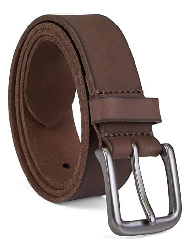 Timberland Men's 35mm Classic Buckle Jean Leather Belts - Image 1