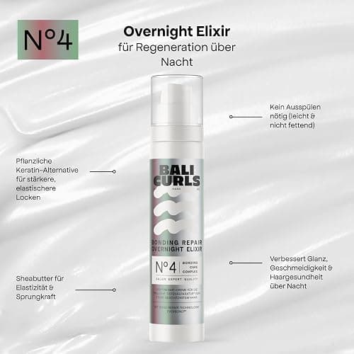 BALI CURLS Bonding Repair Set – 4-Schritte Reparaturroutine für geschädigtes, welliges & lockiges Haar – Tiefenreparatur, Stärkung & Geschmeidigkeit thumbnail 6