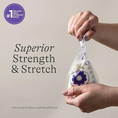 Lansinoh Breastmilk Storage Bags, 100 Count, BPA Free and BPS Free (Packaging May Vary) thumbnail 4