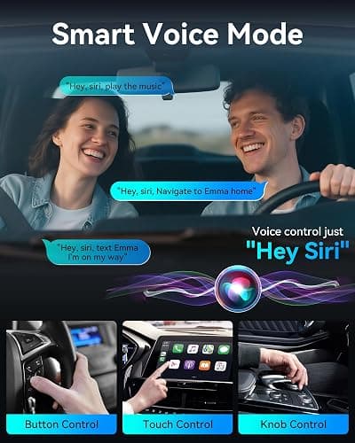 Burnt Sugar Wireless Carplay Adapter for iPhone 2026 Upgraded, Ultra-Mini USB for Apple Car Play Convert Wired to Wireless, Stable Low-Lag GPS Plug & Play for iOS 10+ & Cars from 2016+ (Bright Gray) thumbnail 7