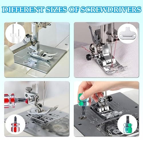 15pcs Sewing Machine Cleaning Kit, Sewing Machine Cleaning Tools Including Tweezers, Rippers, Screwdriver, Double Headed Brush, Needle Board Screwdriver, Silicone Brush and Storage Bag thumbnail 5