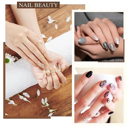 216 Colors Nail Display Chart, UV Gel Polish Card Book with 240PCS False Nail Tips, Nail Art Salon Nail Design Display Booklet, Nail Swatch Book Nail Practice Card Board for Nail Salons thumbnail 7