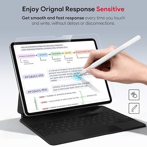 bersem 2 Pack Screen Protector for iPad A16 11th/10th Gen 11/10.9 Inch | 2025/2022, 9H Hardness Tempered Glass, HD Clear, No Bubbles, Dust Free PullBox, AlignGuard Pro, Easy Installation thumbnail 5