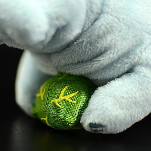 Frankiezhou Home Manatee Plush Toy - Blue 7 inch Lifelike Manatee Stuffed Animal, Soft Realistic Simulation Sea Manatee Animal Plush Gift Collection for Kids thumbnail 5