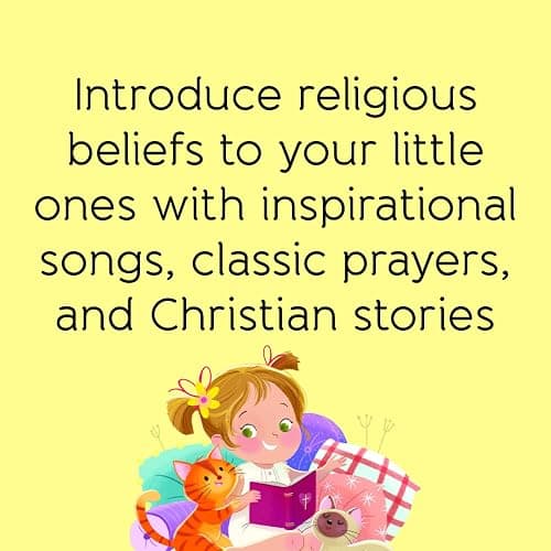Bible Stories and Songs Interactive Electronic Take Along Storyteller with 11 Books (Little Sunbeams) thumbnail 6