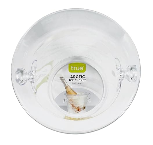 True Clear Acrylic Ice Bucket with Handles, 3-Liter Capacity, Durable Wine and Champagne Bucket, Perfect Ice Buckets for Parties, BBQs, Weddings, Picnics, Holidays, Outdoors, 8.75" x 8.25", Set of 1 thumbnail 8