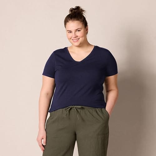 Amazon Essentials Women's Regular-Fit Short-Sleeve Crewneck T-Shirt thumbnail 6