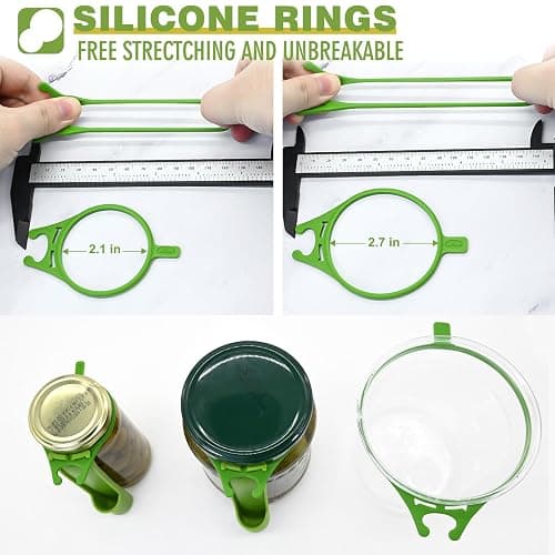 2 Pack Pickle Fork Pickle Grabber Tool-Pickle Picker for the jar, Kitchen Gadgets Pickle Gifts Suitable for Olives Green thumbnail 4