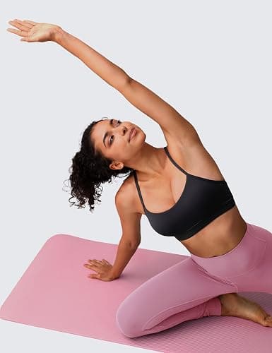 BAYDI Clouduxi Y Back Sports Bras for Women - Light Support Racerback Yoga Bra, A-C Cups thumbnail 4