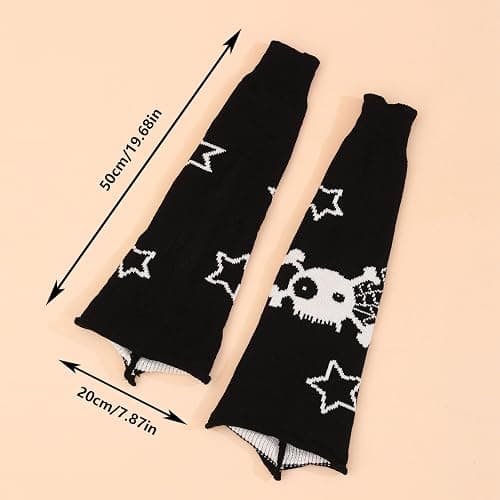 Leg Warmers for Women Winter Leg Warmers Y2k Cute Knit Long Socks for Girls thumbnail 5