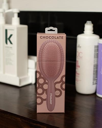 FRAMAR Chocolate Detangling Hair Brush thumbnail 6