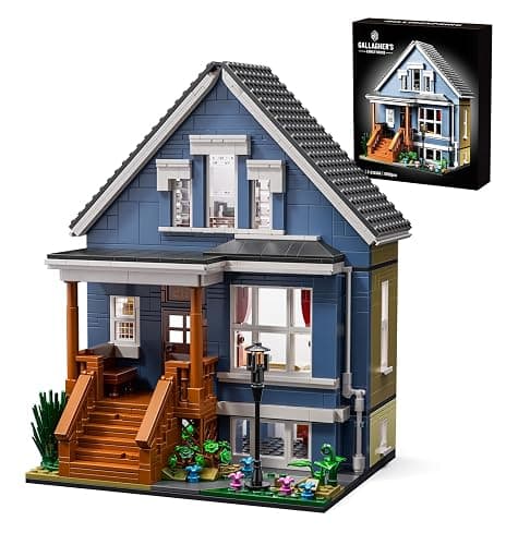 Shame House Building Blocks, Gallagher House TV Series Frank Fiona Creative Toys Set Compatible with Lego, Gift Decor for Fans 18+ Adult(1058 PCS) - Image 1