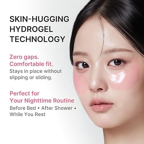 medicube Eye Patch PDRN Caffeine Collagen - Firming Gel Patches, 30 Pairs | Age-Defying Care with Retinol & Collagen - Gel Patches for the appearance of Dark Circles, Undereye Bags, Korean Skincare thumbnail 5
