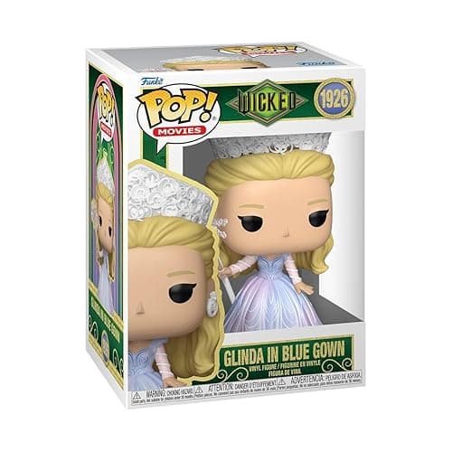 Funko Pop! Movies: Wicked Pt. 2 - Glinda in Blue Gown - Collectable Vinyl Figure - Gift Idea - Official Merchandise - Toys for Kids & Adults - Movies Fans - Model Figure for Collectors and Display - Image 1