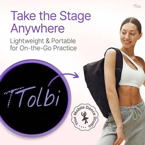 Premium Turning Boards for Dancers – Improve Spins, Technique & Balance, Ideal Turn Board for Ballet, Dancing & Figure Ice Skating, Portable Spin Disc for Dance & Spinner Disk Training Equipment thumbnail 6