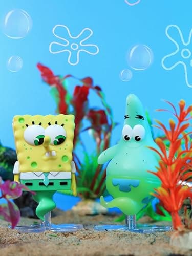 Youtooz Spooky Spongebob and Patrick 4" Inch Vinyl Figure, Collectible Spooky Spongebob & Patrick 2-Pack Figure thumbnail 2