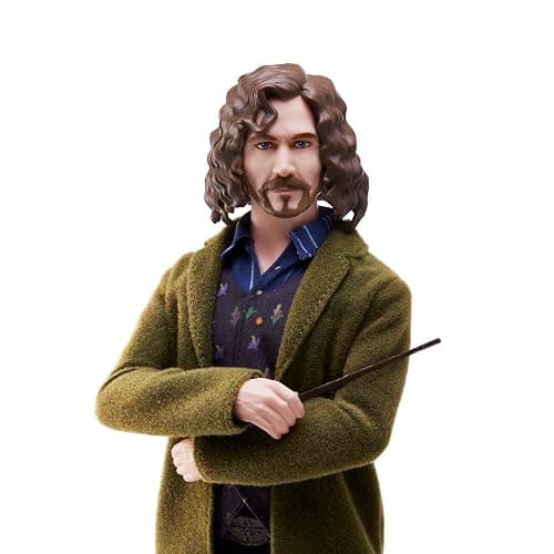 Mattel Harry Potter Collectible Sirius Black Doll (10-inch), Fully Posable, Wearing Signature Outfit with Wand, Gift for 6 Year Olds and Up, HCJ34 thumbnail 3