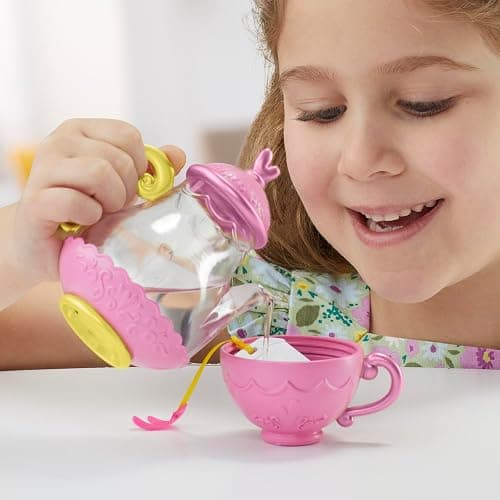 Baby Alive Bubbly Tea Party Sophia Sparkle Doll with Teapot Accessories, Brown Hair, 11 Inches, Kids Toys, Ages 3+ thumbnail 11