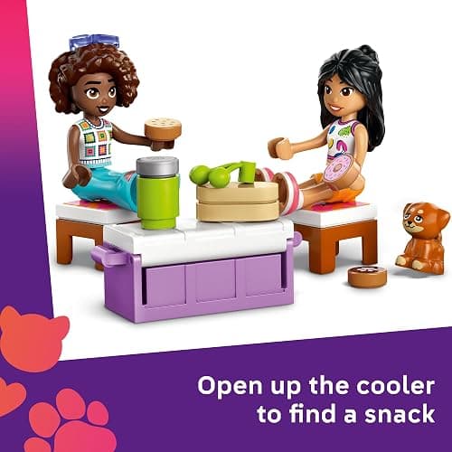 LEGO Friends Friendship Road-Trip Travel Car Toy - Buildable Storytelling Playset with Pretend Play Toys and Puppy Figurine - Fun Birthday Gift Idea for Girls & Boys, Ages 6+ - 42659 thumbnail 3