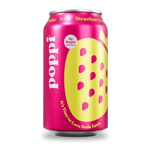 Poppi Strawberry Lemon 12x355ml - Image 1