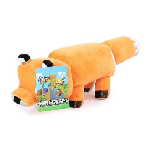 Jay Franco Minecraft Fox Plush Pillow - 50 cm Soft Stuffed Animal thumbnail 6