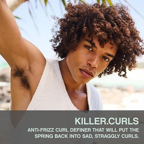 KEVIN.MURPHY KILLER.CURLS - Leave-In Anti Frizz Cream for Curly & Coily Hair - Curl Activating - Flexible Hold - Frizz Ease Curling Cream - 200mL / 6.7 fl oz thumbnail 2