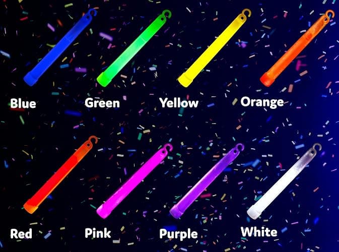 PartySticks Glow Sticks Party Supplies for Kids and Adults (25pk Assorted) - 6 Inch Bulk Glow Light Up Sticks Party Favors, Glow in the Dark Party Decorations, Waterproof Nontoxic Glow Necklaces thumbnail 3
