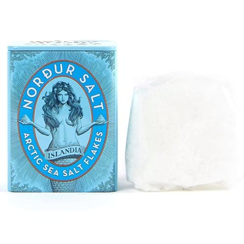 Nordur Salt Arctic Sea Salt Flakes Tin Plain 4.4 OZ thumbnail 3