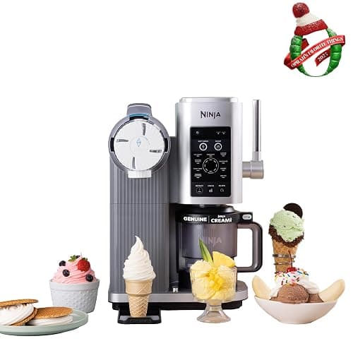 Ninja CREAMi Scoop & Swirl Ice Cream and Soft Serve Maker, Sorbet, Milkshake, Frozen Yogurt, Low Calories Program & More, 13-in-1, Soft Serve Handle & (2) CREAMi 2-in-1 16oz Pints, NC701 thumbnail 4