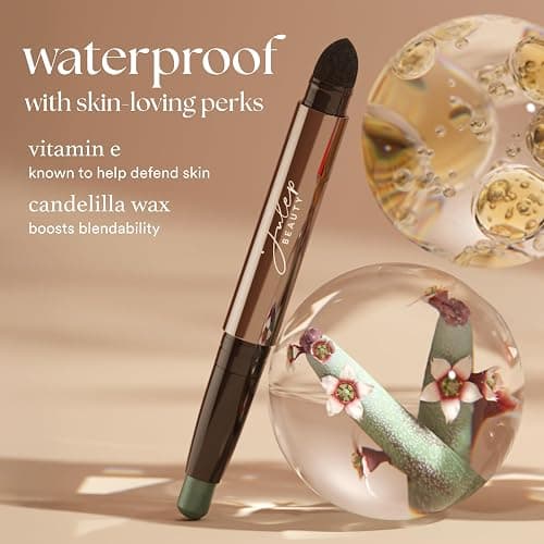 Julep Eyeshadow 101 Cream-to-Powder Waterproof Shadow Stick – Champagne Shimmer – Long-Lasting, Crease-Proof, Medium Golden-Beige Shimmer Cream Eyeshadow with Built-in Smudger thumbnail 6