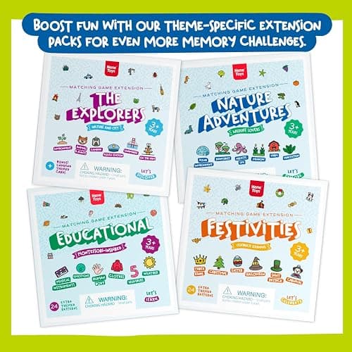 Nene Toys Ladybug’s Garden Memory Game – Wooden Matching Games for Toddlers 3-5 – Travel Toy for Boys Girls, Road Trip Essentials for Toddler, Airplane, Car - Ideal Christmas, Birthday Gifts thumbnail 7