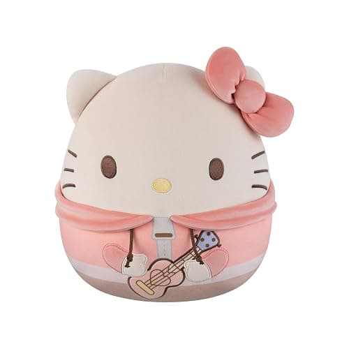 Squishmallows Original Sanrio 12in Cute Camping Hello Kitty – Official Jazwares Plush (Medium-Sized) - Image 1