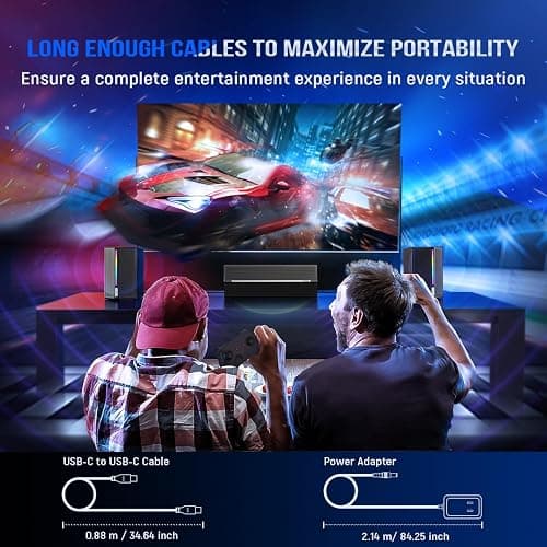 FIFINE Computer Speakers System with Subwoofer, Gaming Speaker for PC with RGB, Volume Control, Monitoring, 3.5mm Aux Input, AC Powered Speakers for Desktop Mobile TV-AmpliGame A22 thumbnail 7