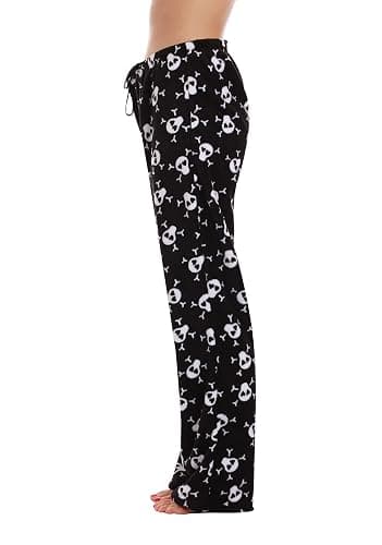  Womens Plush Pajama Pants thumbnail 2