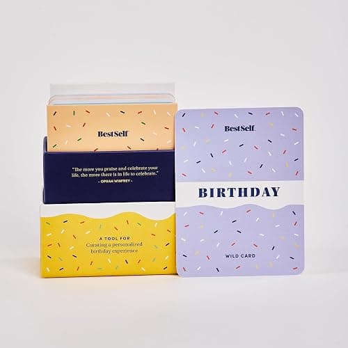 BestSelf Birthday Deck – 75 Conversation Cards & Activities for Unforgettable Birthday Celebrations | Fun, Meaningful, and Engaging Party Card Games | Gifts for Family, Couples, Friends thumbnail 5